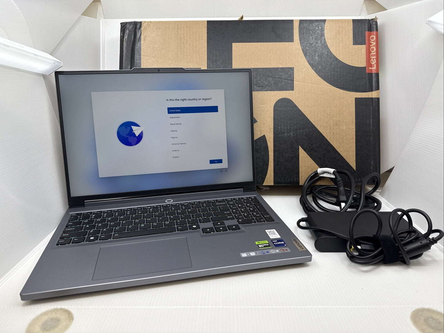 LENOVO Legion 5 16IRX9 Gaming Laptop Intel i9-14900HX RTX 4060 32GB RAM 1TB SSD OPEN BOX