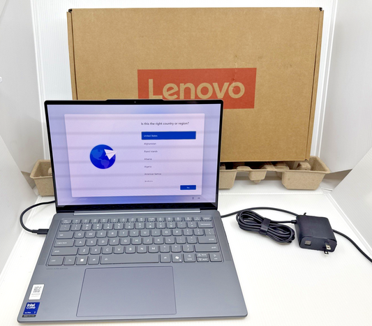 Lenovo Slim 7i - Aura 14" OLED Touchscreen Intel Laptop Core Ultra 7 32GB RAM 1TB SSD OPEN BOX