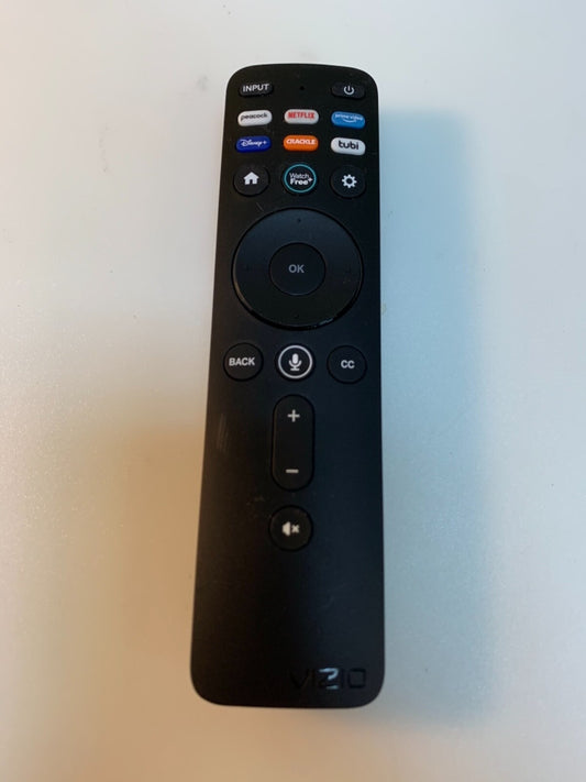 GENUINE Original VIZIO SMART VOICE TV REMOTE CONTROL XRT260 PEACOCK CRACKLE USED